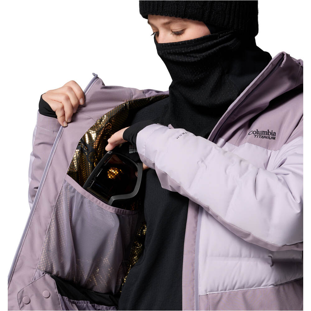 Columbia chaqueta esquí mujer Glacier Ridge Down Jacket 08