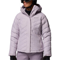 Columbia chaqueta esquí mujer Lay D Down V Jacket Purple vista frontal