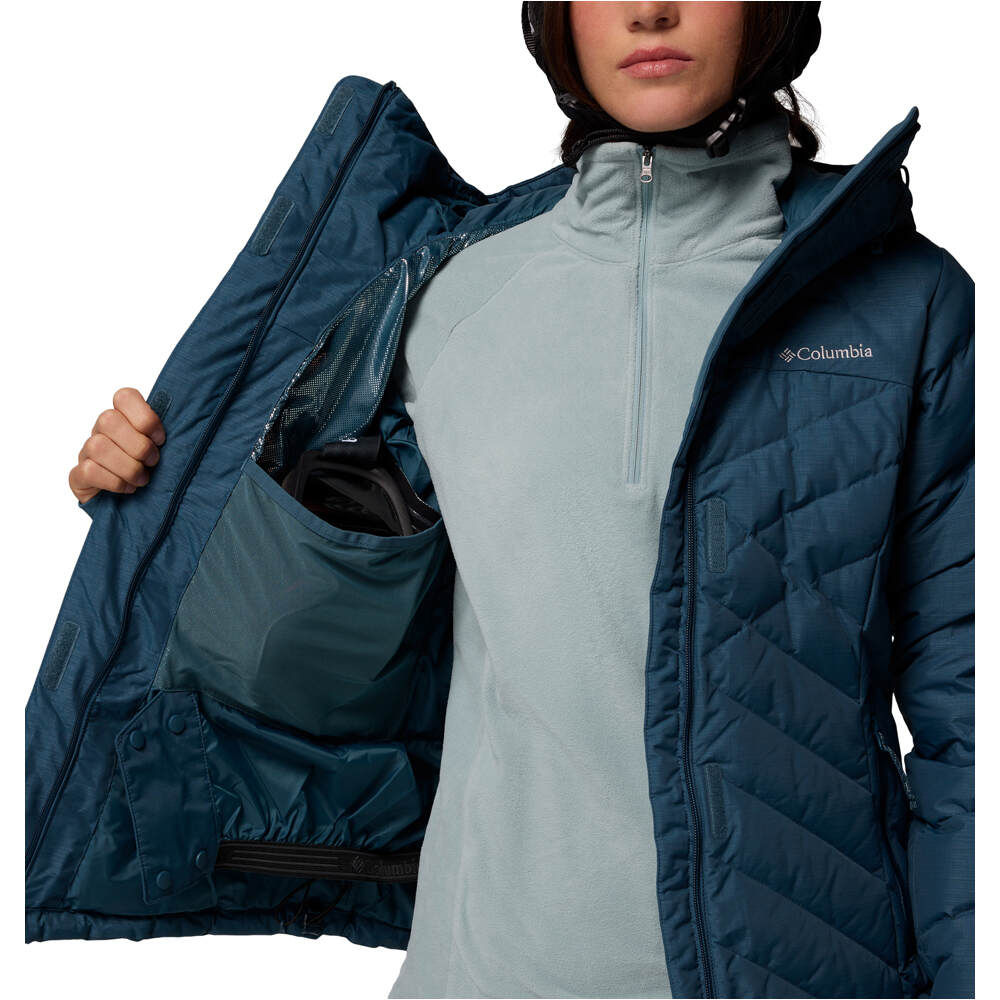 Columbia chaqueta esquí mujer Lay D Down V Jacket vista detalle