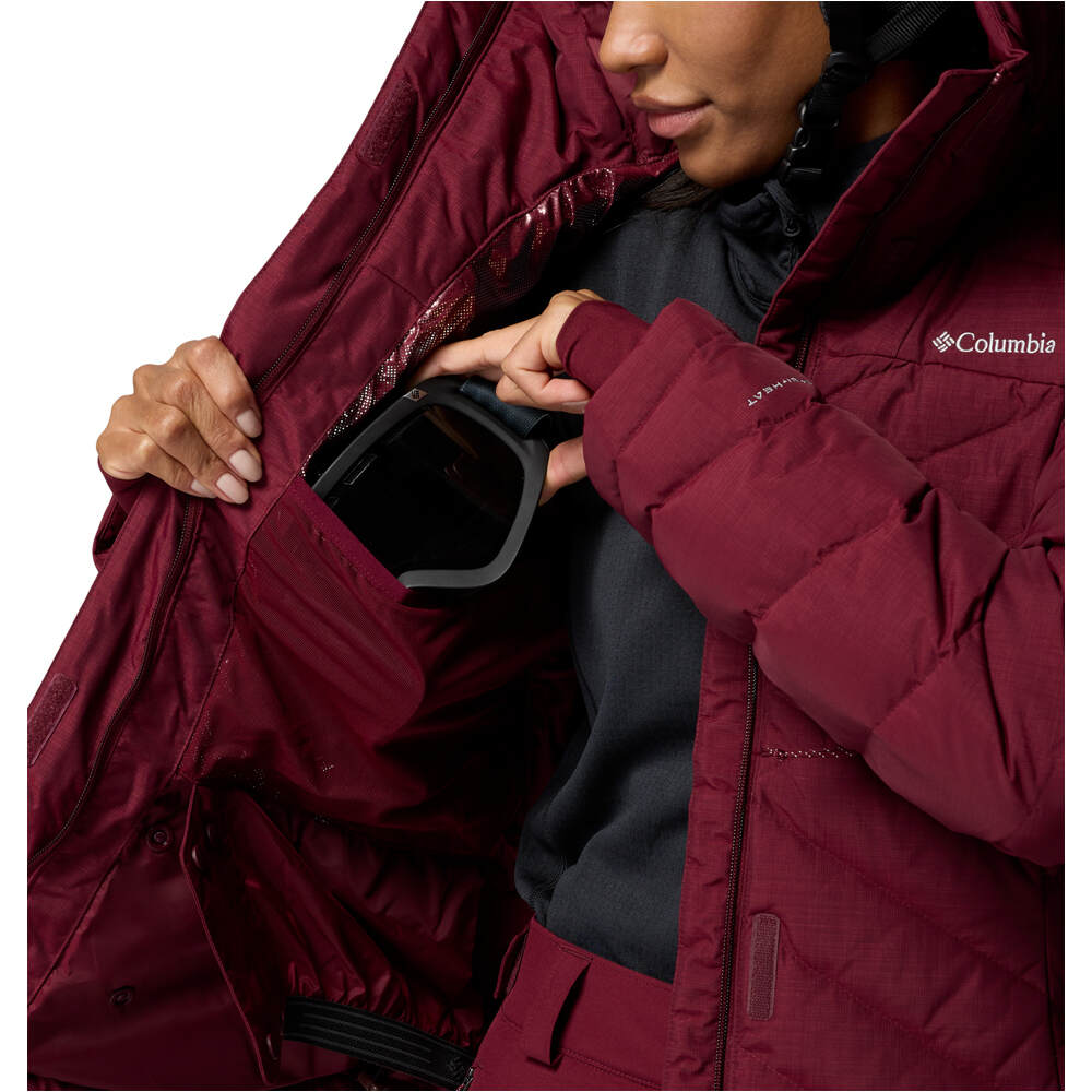 Columbia chaqueta esquí mujer Lay D Down V Jacket vista detalle