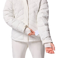 Columbia chaqueta esquí mujer Lay D Down V Jacket White 06