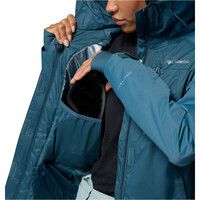 Columbia chaqueta esquí mujer Snowy Summit Insulated Jacket vista detalle