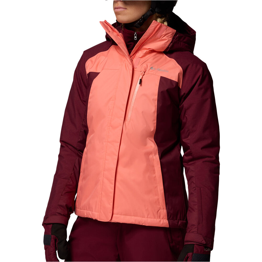 Columbia chaqueta esquí mujer Snowy Summit Insulated Jacket vista detalle