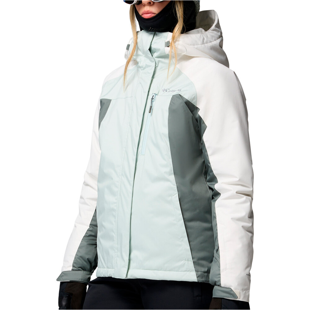 Columbia chaqueta esquí mujer Snowy Summit Insulated Jacket vista detalle
