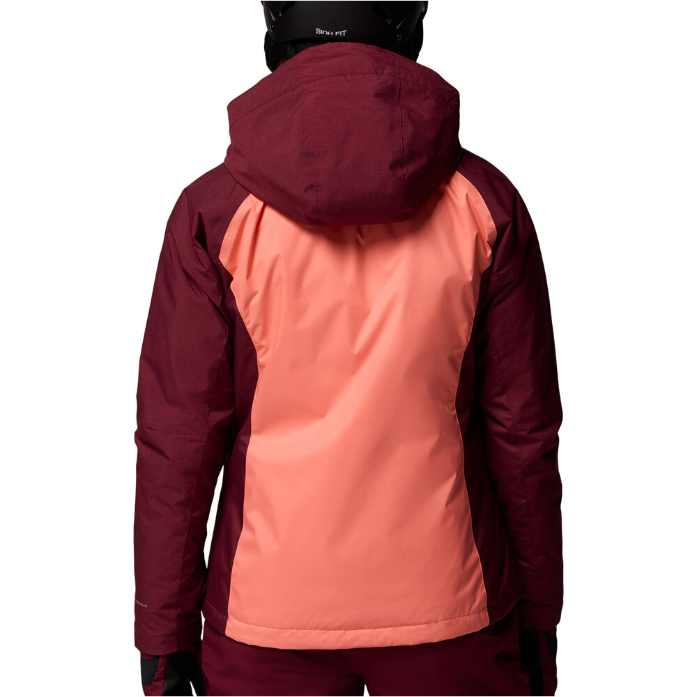 Columbia chaqueta esquí mujer Snowy Summit Insulated Jacket vista trasera