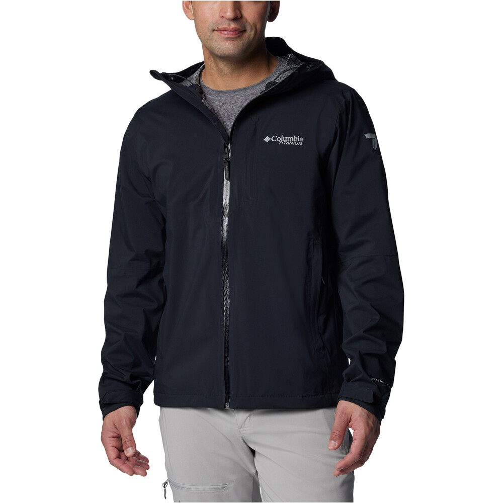 Columbia chaqueta impermeable hombre Ampli-Dry II Shell vista frontal