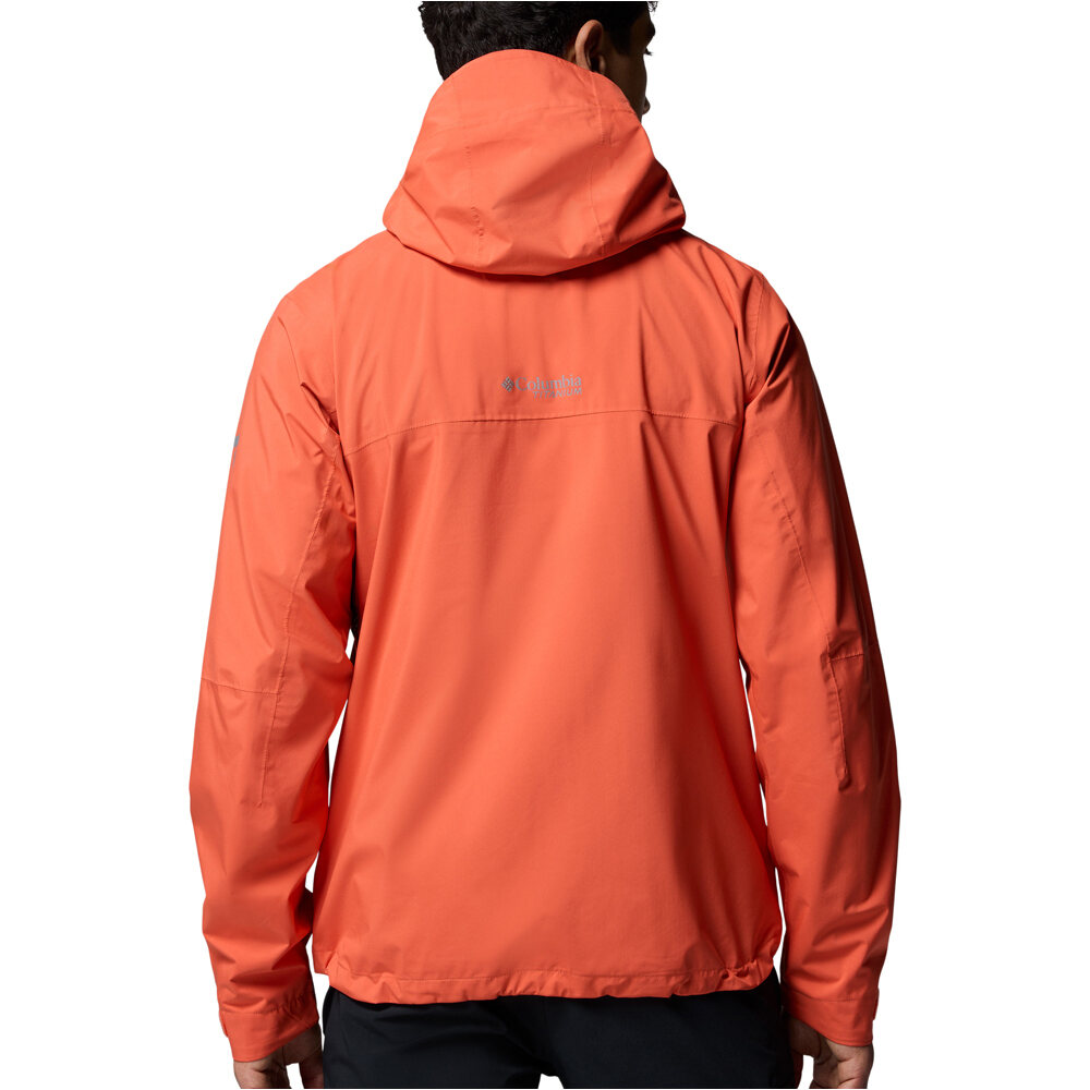 Columbia chaqueta impermeable hombre Ampli-Dry II Shell vista trasera