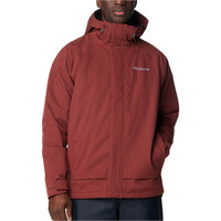 Columbia chaqueta impermeable hombre Black Mesa Rain Jacket vista frontal