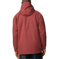 Columbia chaqueta impermeable hombre Black Mesa Rain Jacket vista trasera