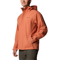 Columbia chaqueta impermeable hombre Earth Explorer II Shell vista detalle