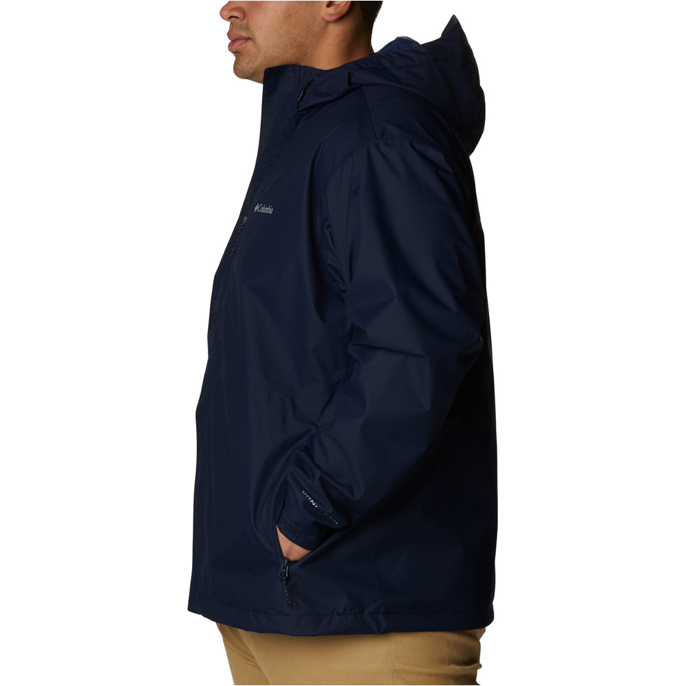 Columbia chaqueta impermeable hombre Hikebound II Jacket vista detalle