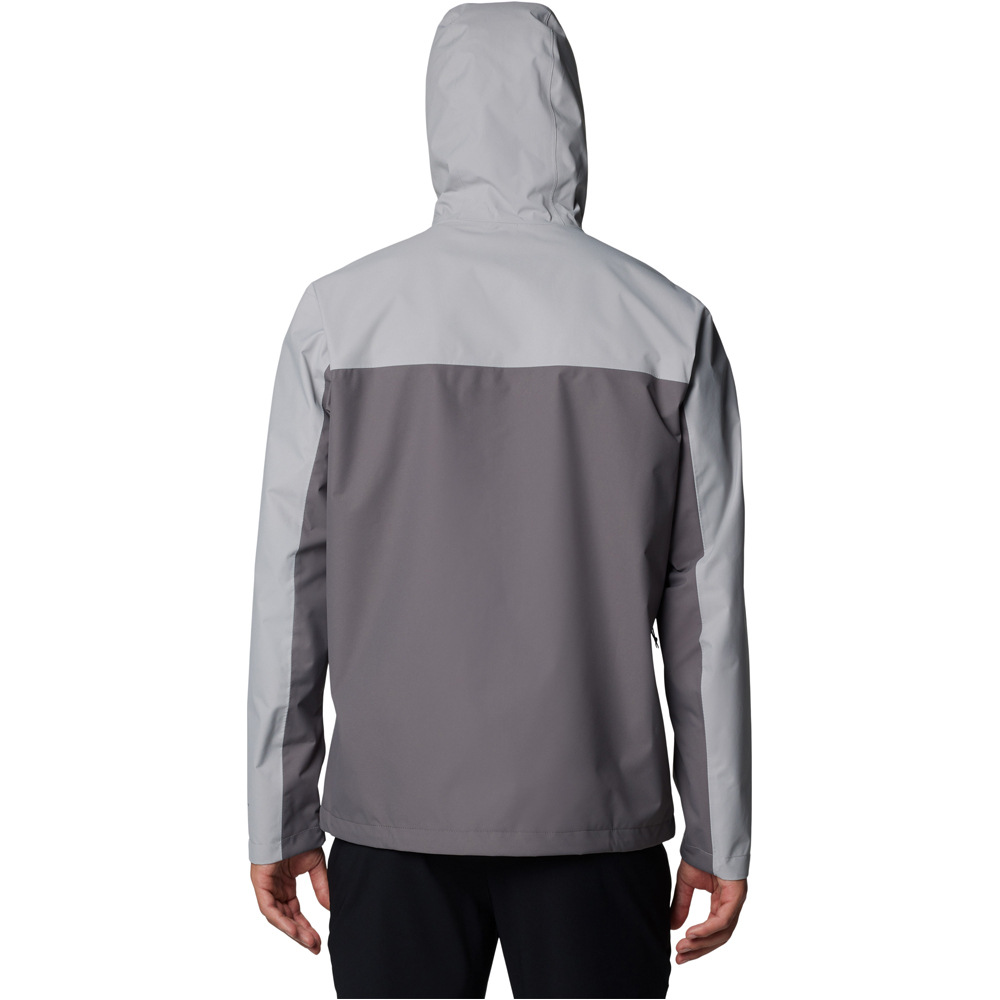 Columbia chaqueta impermeable hombre Hikebound II Jacket vista trasera
