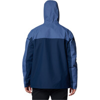 Columbia chaqueta impermeable hombre Hikebound II Jacket vista trasera