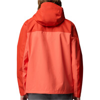 Columbia chaqueta impermeable hombre Hikebound II Jacket vista trasera