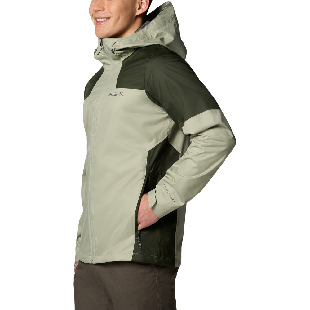 Columbia chaqueta impermeable hombre Inner Limits  III Jacket vista detalle