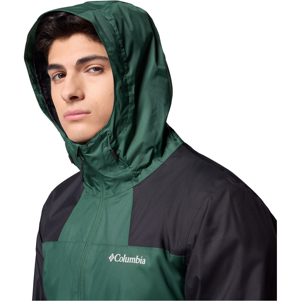Columbia chaqueta impermeable hombre Inner Limits III Jacket vista detalle