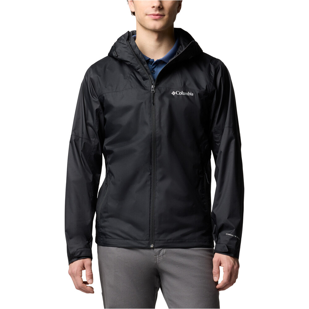 Columbia chaqueta impermeable hombre Inner Limits III Jacket vista frontal