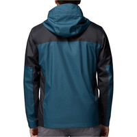 Columbia chaqueta impermeable hombre Inner Limits III Jacket vista trasera