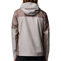 Columbia chaqueta impermeable hombre Inner Limits III Jacket vista trasera