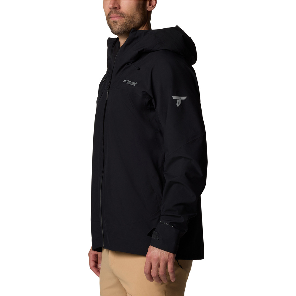 Columbia chaqueta impermeable hombre Northwest Explorer 3L Shell vista detalle