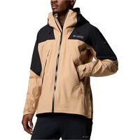 Columbia chaqueta impermeable hombre Northwest Explorer 3L Shell vista detalle