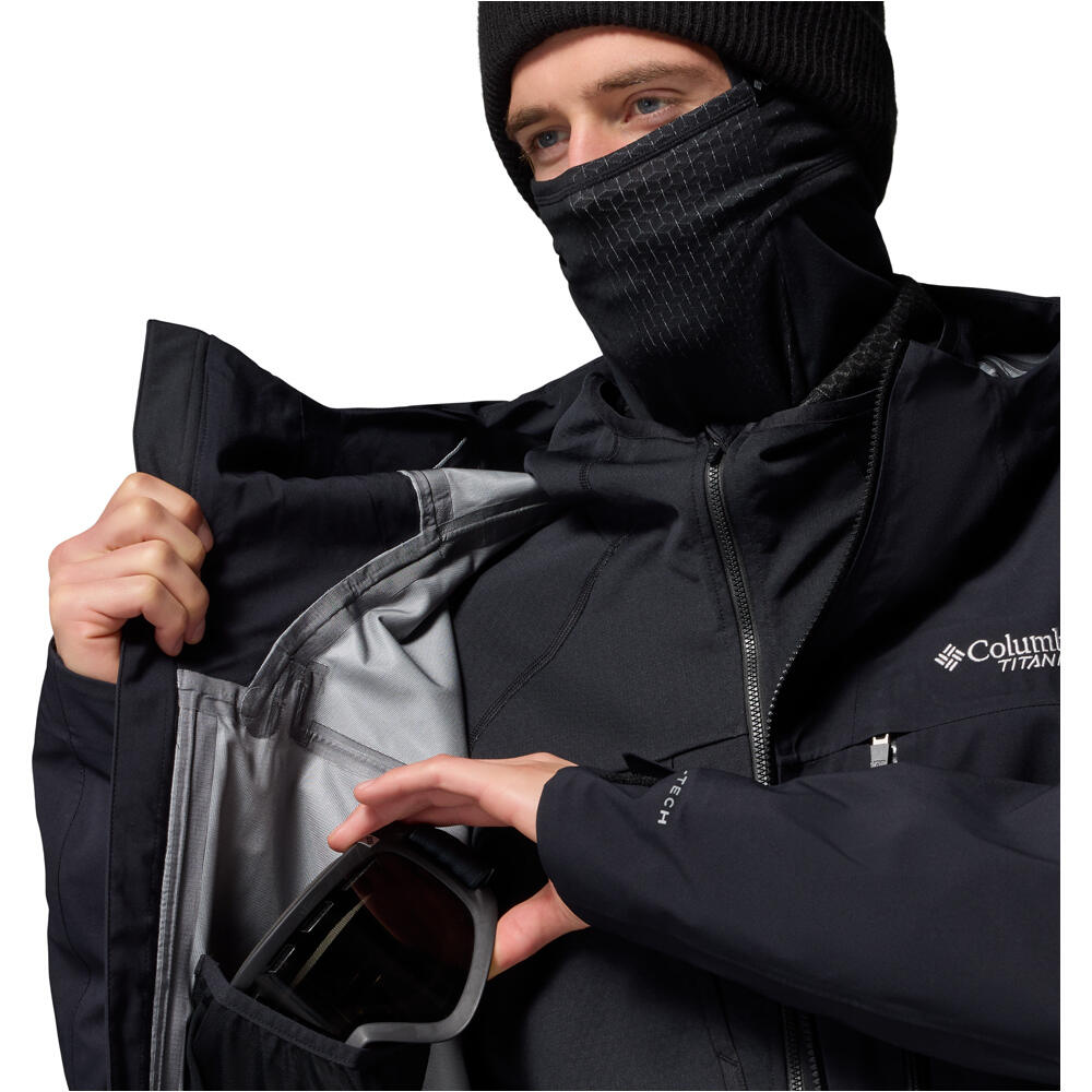 Columbia chaqueta impermeable hombre Platinum Peak II 3L Shell 09