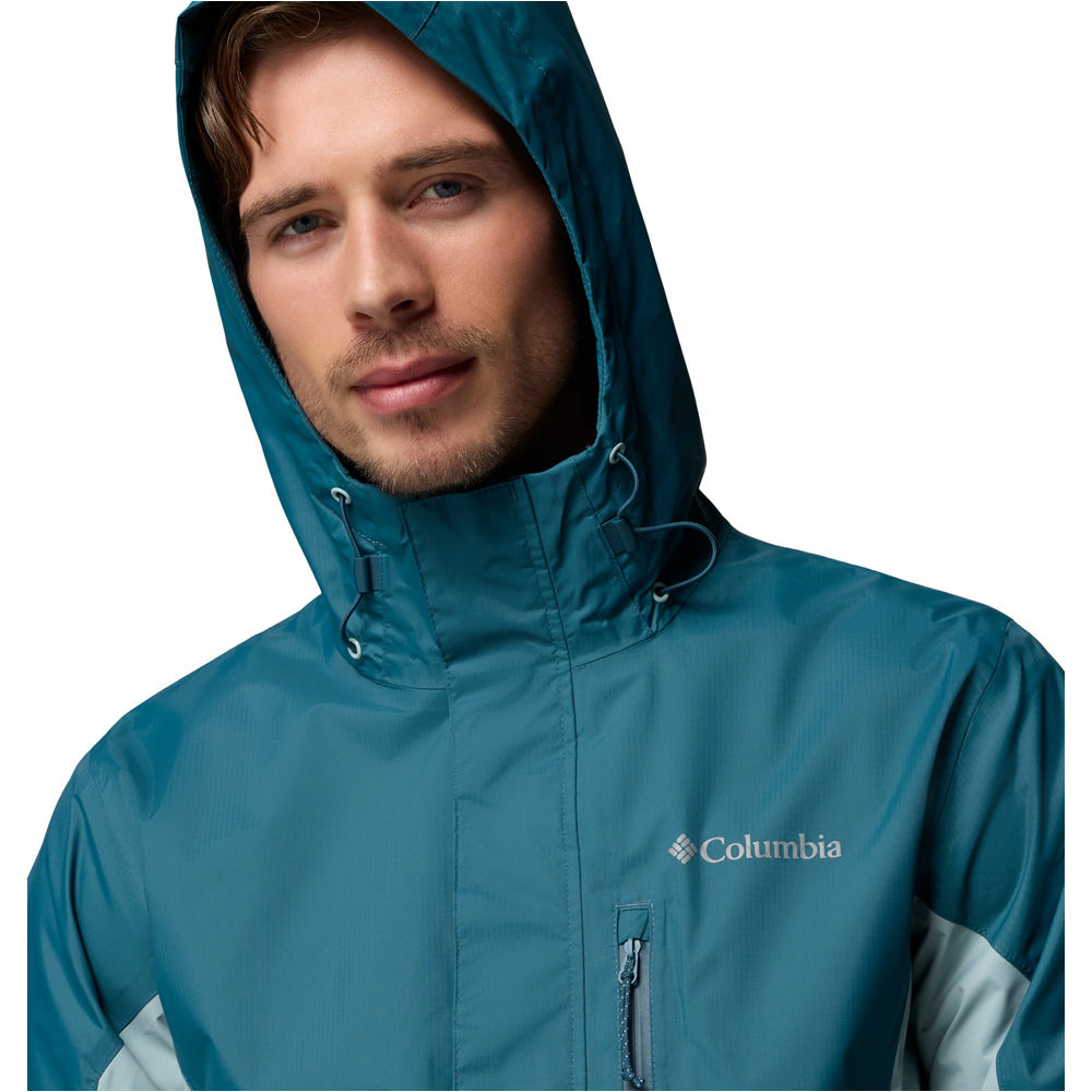 Columbia chaqueta impermeable hombre Pouring Adventure III Jacket 05