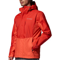 Columbia chaqueta impermeable hombre Pouring Adventure III Jacket vista detalle
