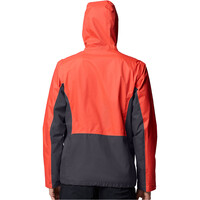 Columbia chaqueta impermeable hombre Pouring Adventure III Jacket vista trasera