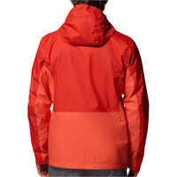 Columbia chaqueta impermeable hombre Pouring Adventure III Jacket vista trasera