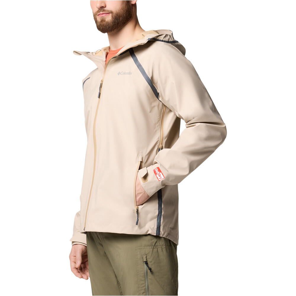 Columbia chaqueta impermeable hombre Reign No Shine  Jacket vista detalle