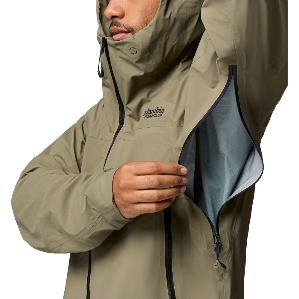 Columbia chaqueta impermeable hombre Saudan Pro 3L Shell 07