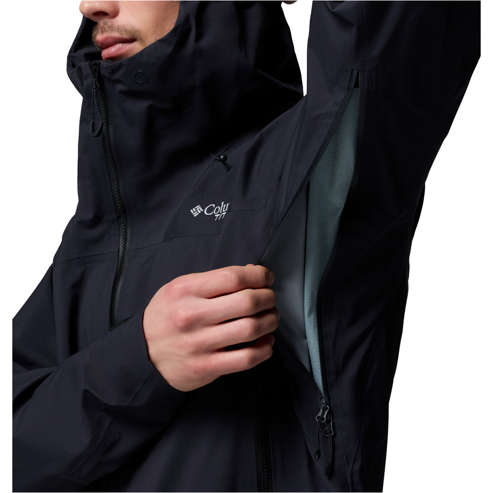 Columbia chaqueta impermeable hombre Saudan Pro 3L Shell 08