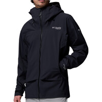 Columbia chaqueta impermeable hombre Saudan Pro 3L Shell vista detalle