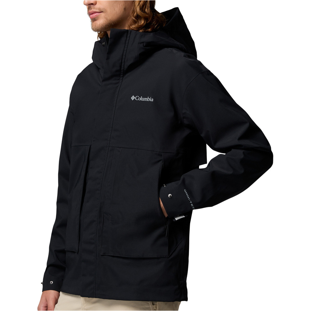 Columbia chaqueta impermeable hombre Street Heights Shell Jacket vista detalle