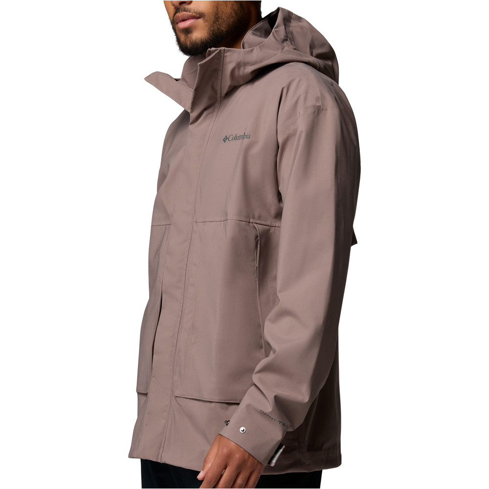 Columbia chaqueta impermeable hombre Street Heights Shell Jacket vista detalle