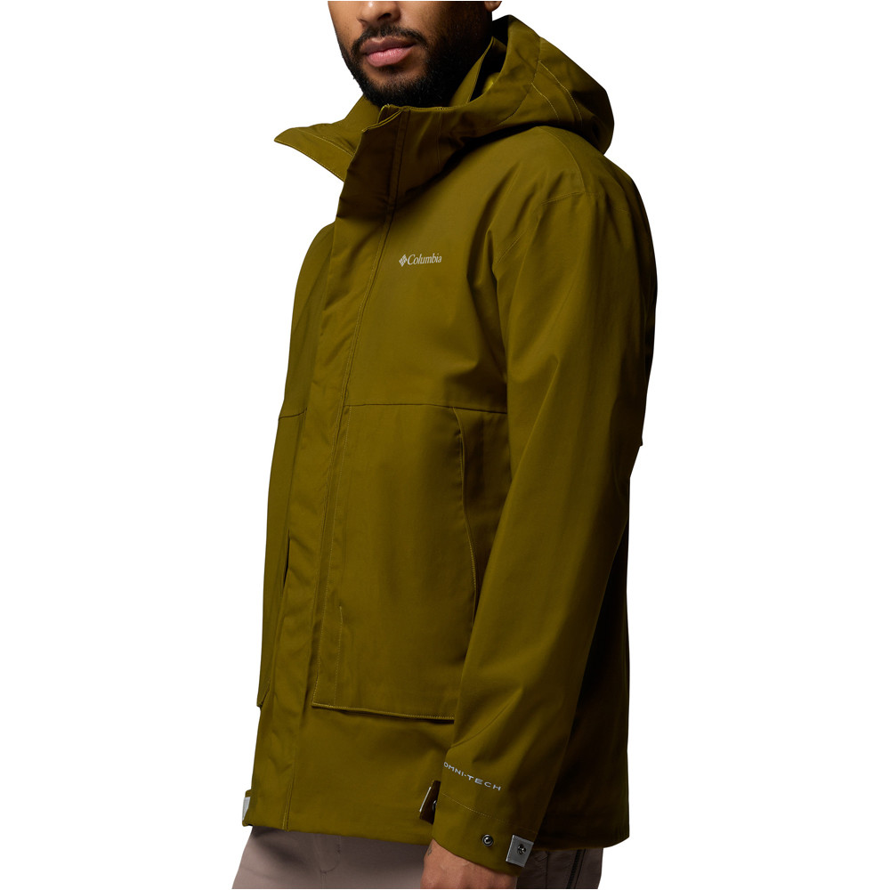 Columbia chaqueta impermeable hombre Street Heights Shell Jacket vista detalle