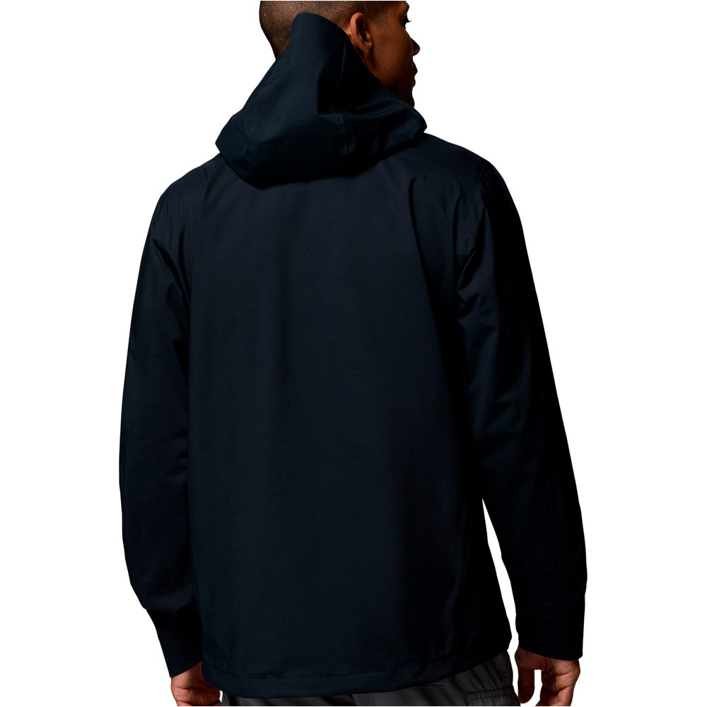 Columbia chaqueta impermeable hombre Trailborne 2.5L Shell vista trasera