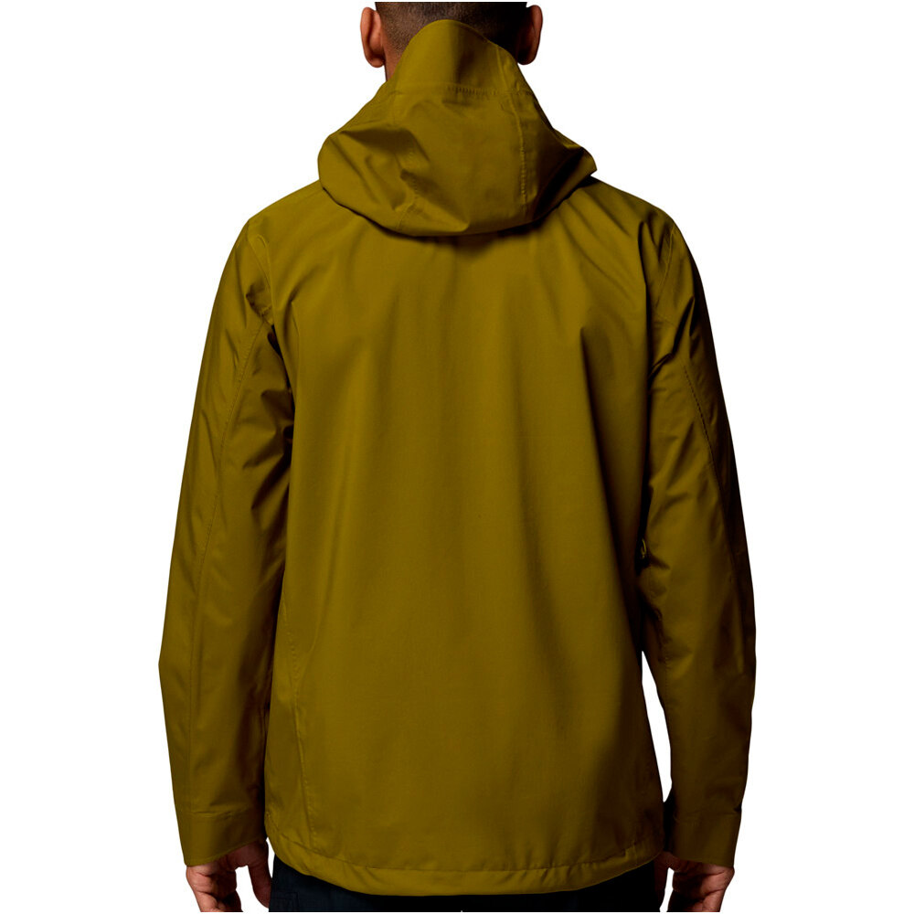 Columbia chaqueta impermeable hombre Trailborne 2.5L Shell vista trasera