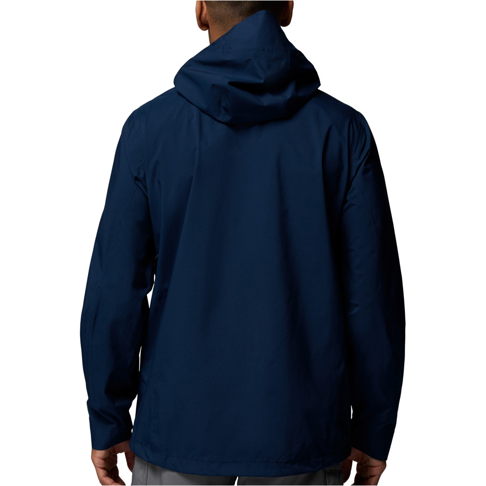 Columbia chaqueta impermeable hombre Trailborne 2.5L Shell vista trasera
