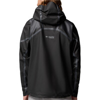 Columbia chaqueta impermeable hombre Whistler Peak Shell vista trasera