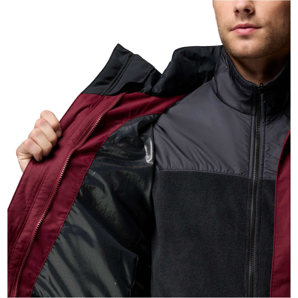 Columbia chaqueta impermeable insulada hombre Bugaboo III Fleece Interchange Jacket 03