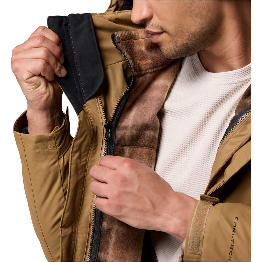 Columbia chaqueta impermeable insulada hombre Bugaboo III Fleece Interchange Jacket 05