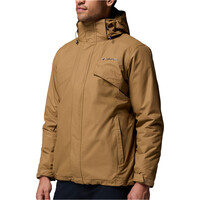 Columbia chaqueta impermeable insulada hombre Bugaboo III Fleece Interchange Jacket vista detalle
