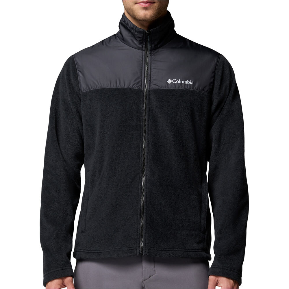 Columbia chaqueta impermeable insulada hombre Bugaboo III Fleece Interchange Jacket vista detalle