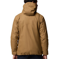 Columbia chaqueta impermeable insulada hombre Bugaboo III Fleece Interchange Jacket vista trasera