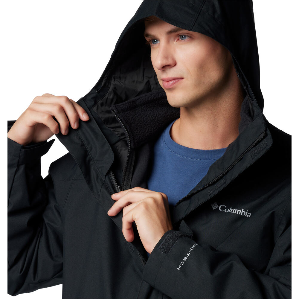 Columbia chaqueta impermeable insulada hombre Hikebound II Interchange Jacket 04
