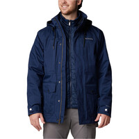 Columbia chaqueta impermeable insulada hombre Horizons Pine II Interchange Jacket vista detalle