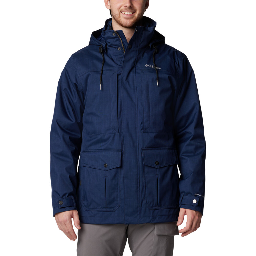 Columbia chaqueta impermeable insulada hombre Horizons Pine II Interchange Jacket vista frontal