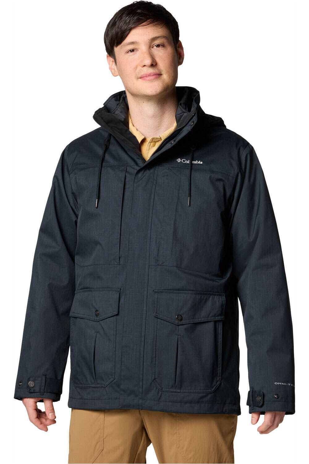 Columbia chaqueta impermeable insulada hombre Horizons Pine II Interchange Jacket vista frontal